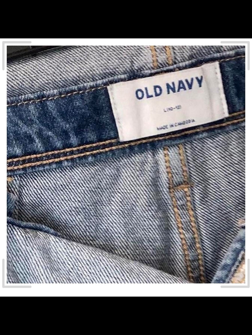Pre-owned Old Navy Denim Short Overalls in Blue - Picture 3 of 5